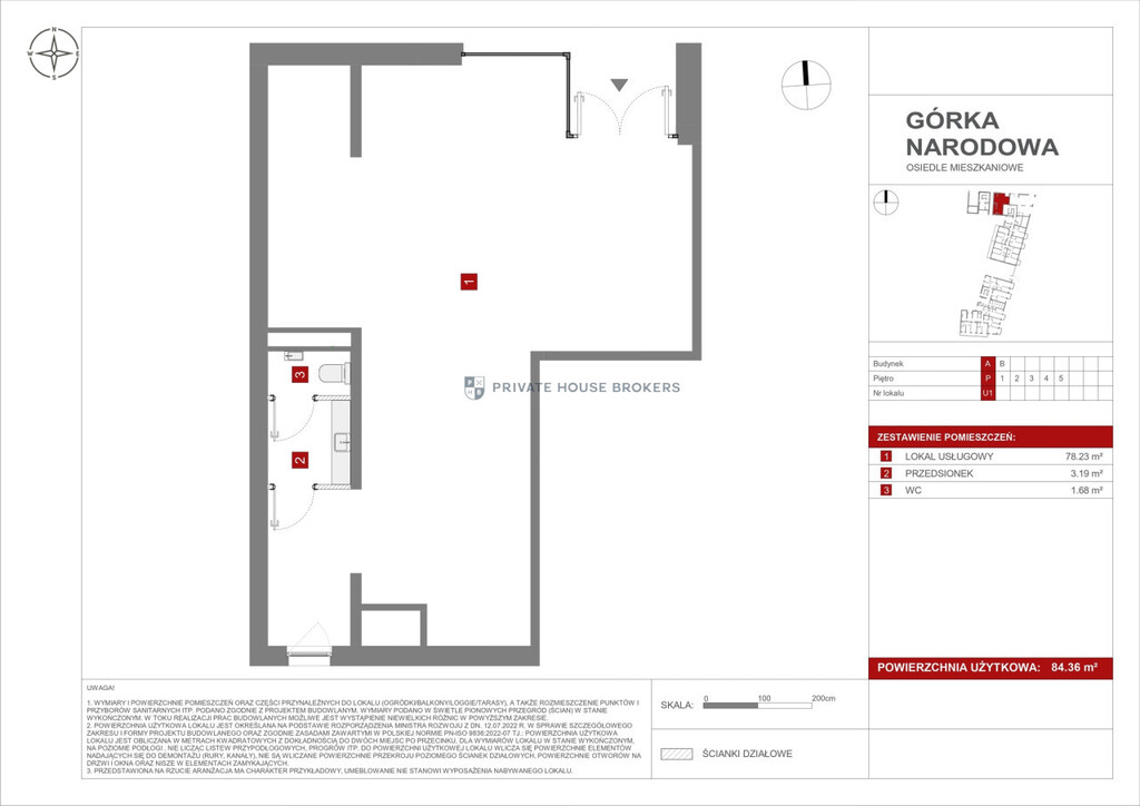 Lokal usługowy do wynajęcia, 84,36&nbsp;m², Kraków, Krowodrza, Papierni Prądnickich - zdjęcie 14