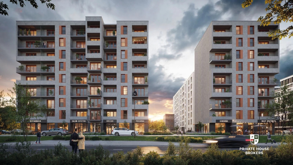 Lokal usługowy do wynajęcia, 177,68 m², Kraków, Podgórze, Walerego Sławka - zdjęcie 1