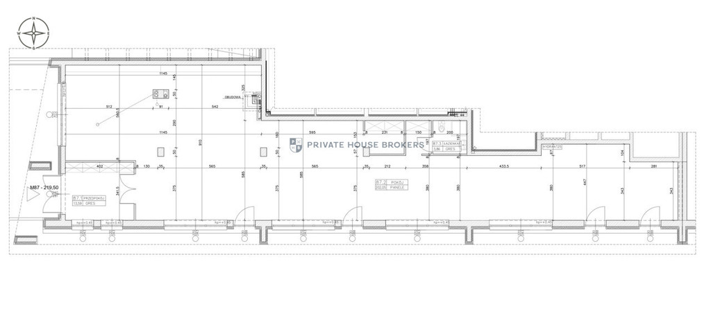 Lokal usługowy do wynajęcia, 220,4&nbsp;m², Kraków, Podgórze, Republiki Korczakowskiej - zdjęcie 13