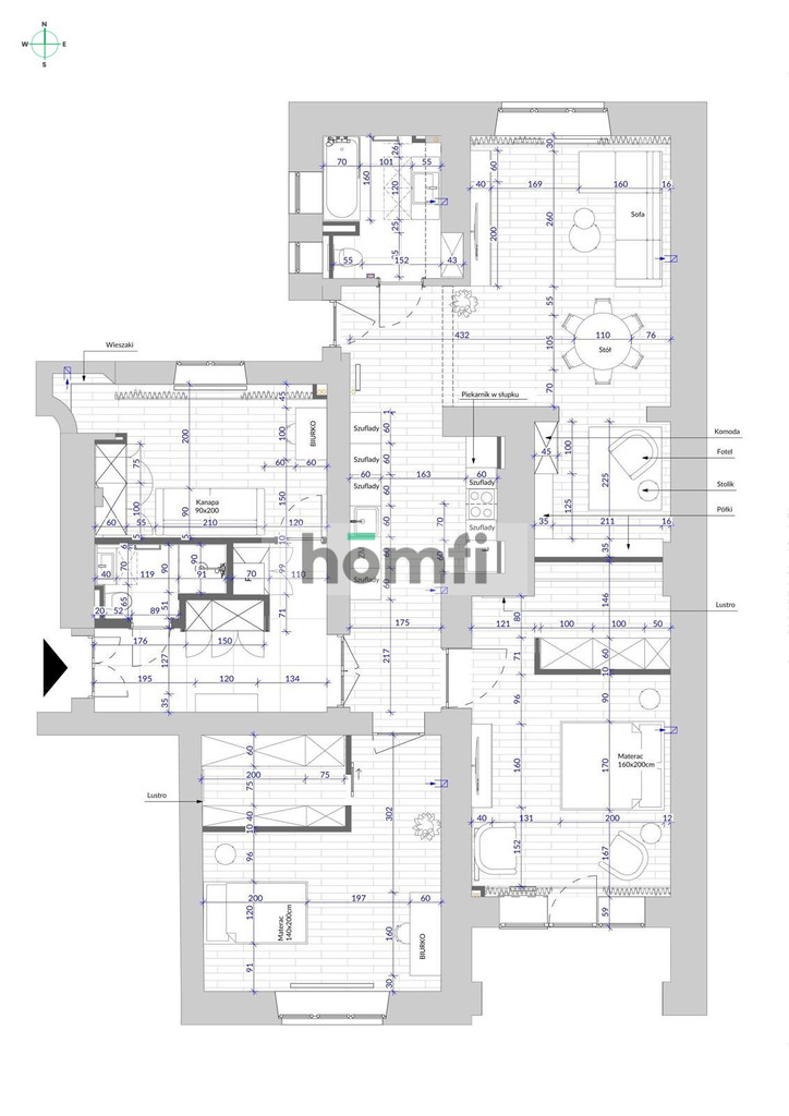Mieszkanie 120 m², Warszawa, Ochota, Grójecka - zdjęcie 17