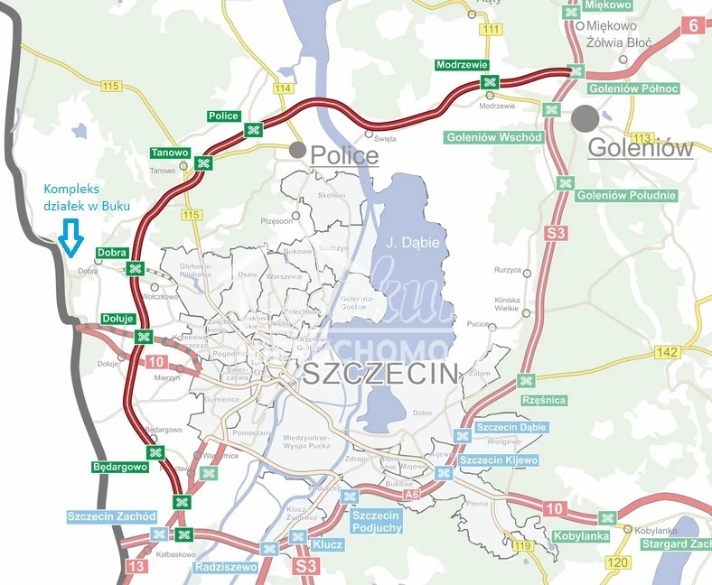 Działka budowlana 1243&nbsp;m², Buk - zdjęcie 3