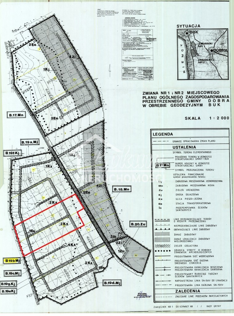 Działka budowlana 1243&nbsp;m², Buk - zdjęcie 4