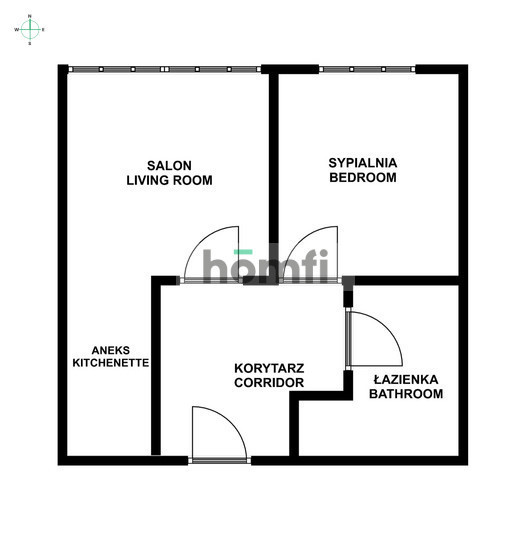 Mieszkanie 47 m², Poznań, Wilda, Antoniego Kosińskiego - zdjęcie 12