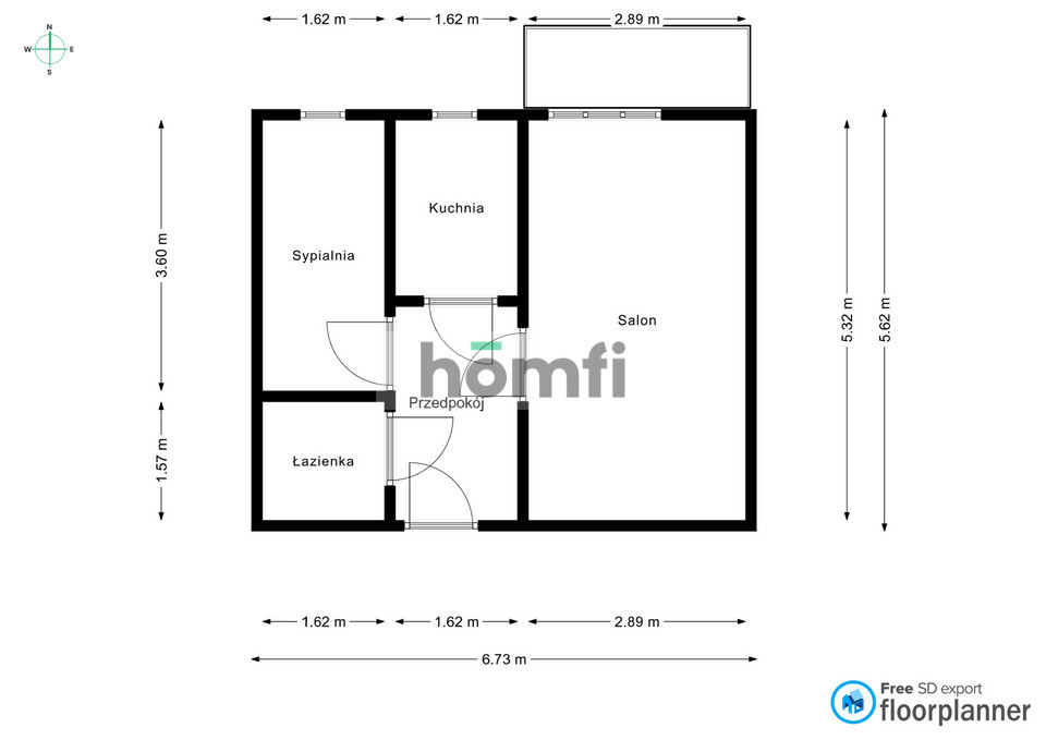 Mieszkanie 37,7 m², Siemianowice Śląskie, Ryszarda Gansińca - zdjęcie 14