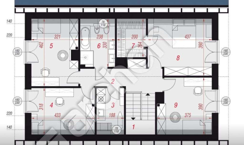 komfortowy, kanalizacja, asfalt , duża działka - zdjęcie 8