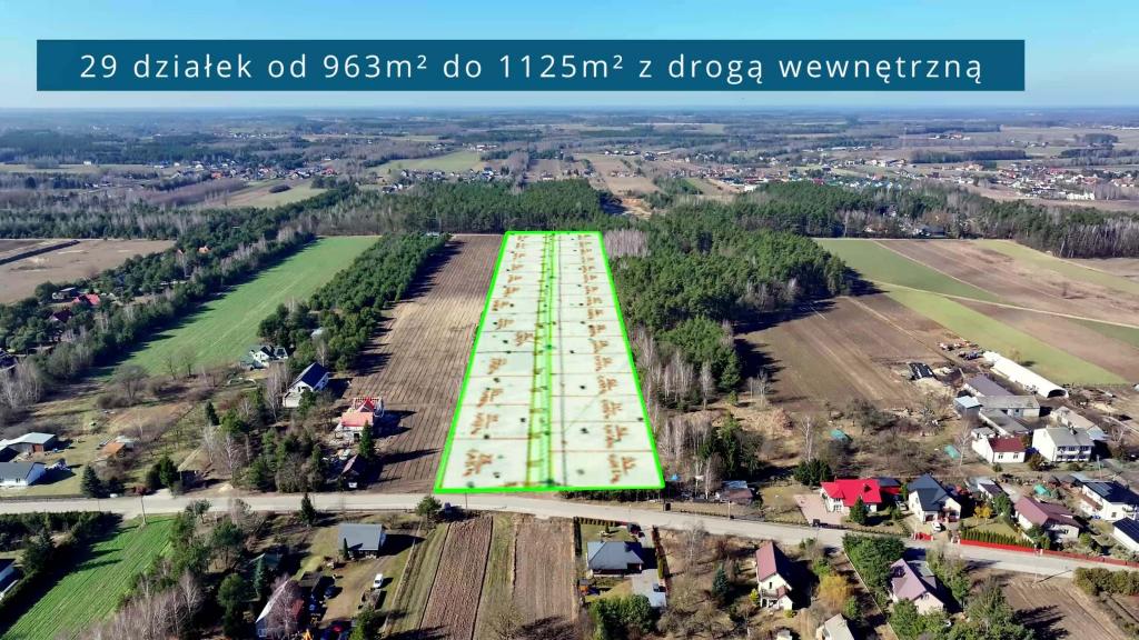 Działka budowlana 963 m², Siedlce - zdjęcie 2