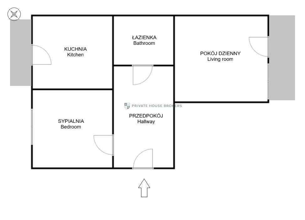 Mieszkanie 53,1 m², Kraków, Śródmieście, Józefa Brodowicza - zdjęcie 15