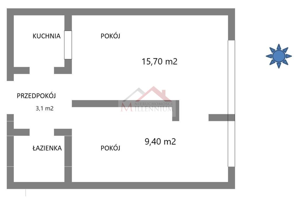 Mieszkanie 37&nbsp;m², Warszawa, Bielany, Szegedyńska - zdjęcie 1