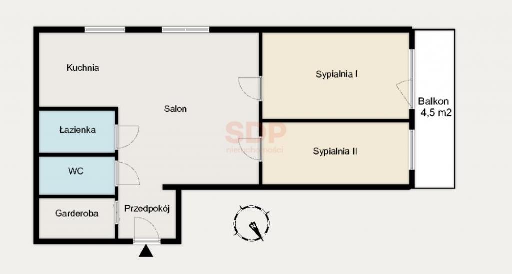Mieszkanie 62 m², Warszawa, Praga-Południe, Majdańska - zdjęcie 14