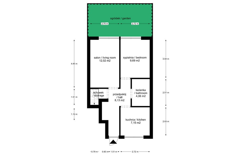 Mieszkanie 42,01 m², Mogilany, Krótka - zdjęcie 10