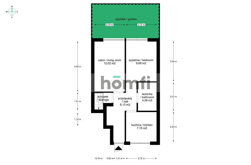 Mieszkanie 42,01 m², Mogilany, Krótka - zdjęcie 17