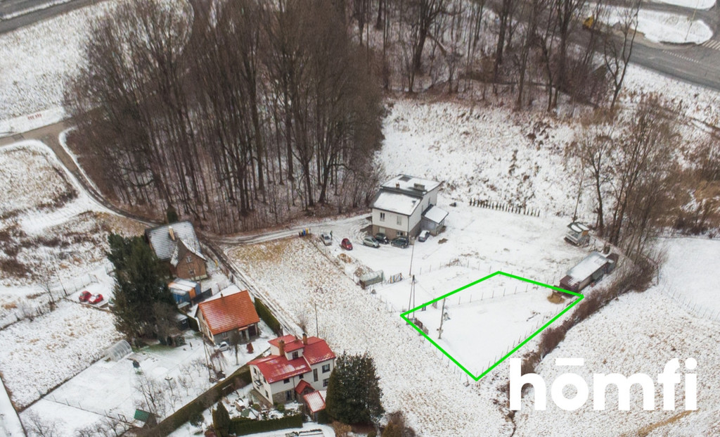 Działka budowlana 1171&nbsp;m², Bielsko-Biała, Komorowice Krakowskie, Przeciętna - zdjęcie 3
