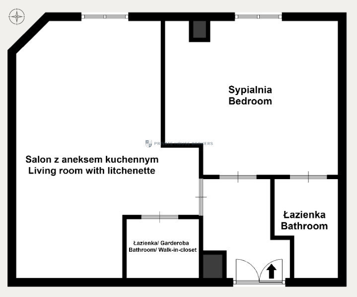 Mieszkanie 41,7 m², Kraków, Stare Miasto, Bonerowska - zdjęcie 10