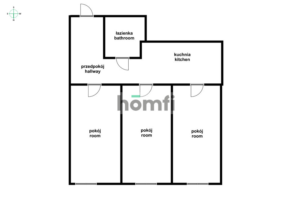Mieszkanie 63,19&nbsp;m², Wrocław, Śródmieście, Henryka Sienkiewicza - zdjęcie 11