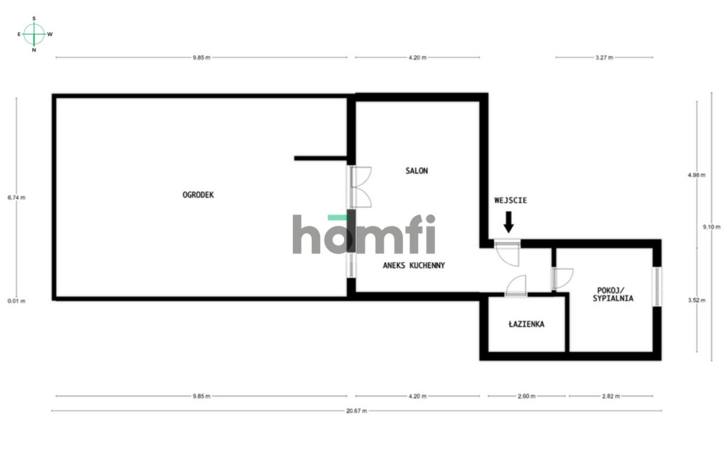Mieszkanie 49,46&nbsp;m², Rzeszów, Solińska - zdjęcie 10