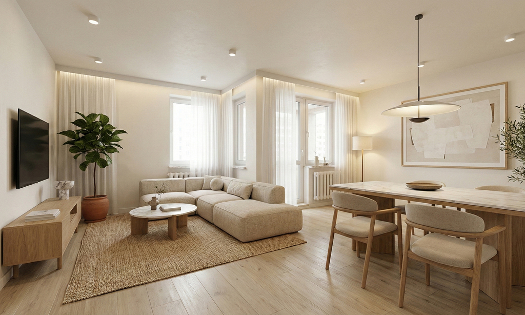 Mieszkanie 69,7 m², Warszawa, Praga-Południe, Targowa - zdjęcie 1