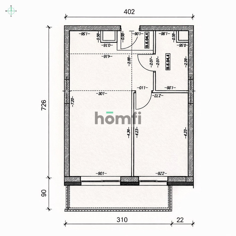 Mieszkanie 42 m², Łódź, Polesie, kpt. Stefana Pogonowskiego - zdjęcie 18