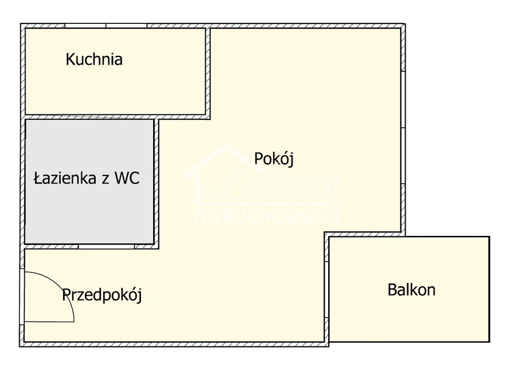 Mieszkanie 35,5&nbsp;m², Szczecin, Bukowe-Klęskowo, Brązowa - zdjęcie 9