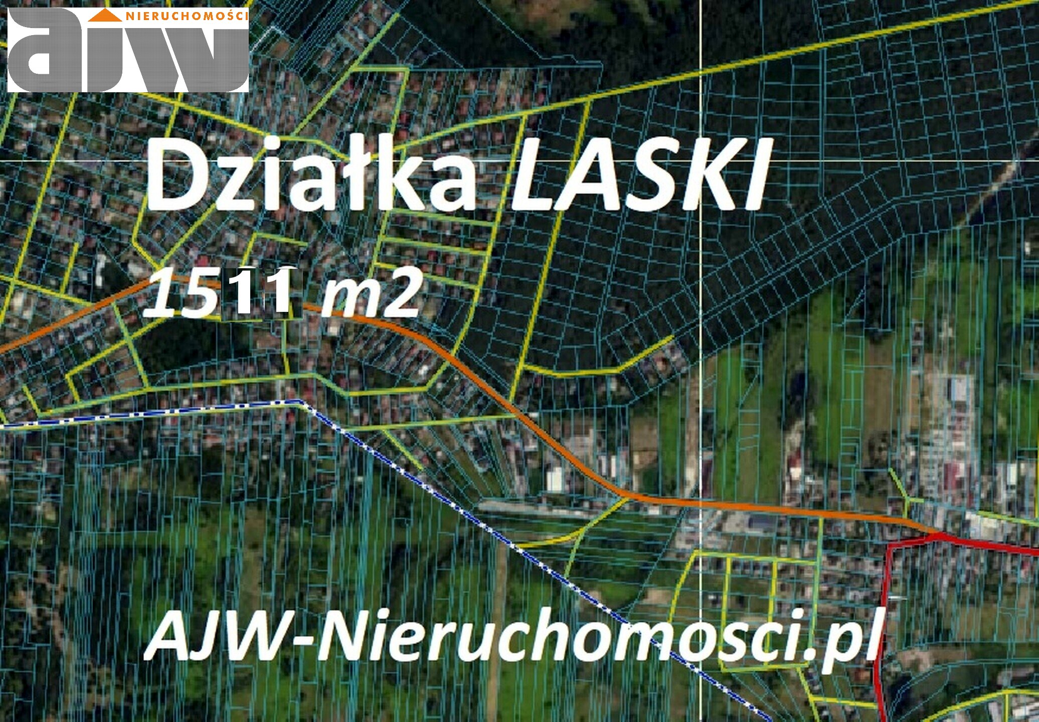 Laski działka 1510 m2 - zdjęcie 4