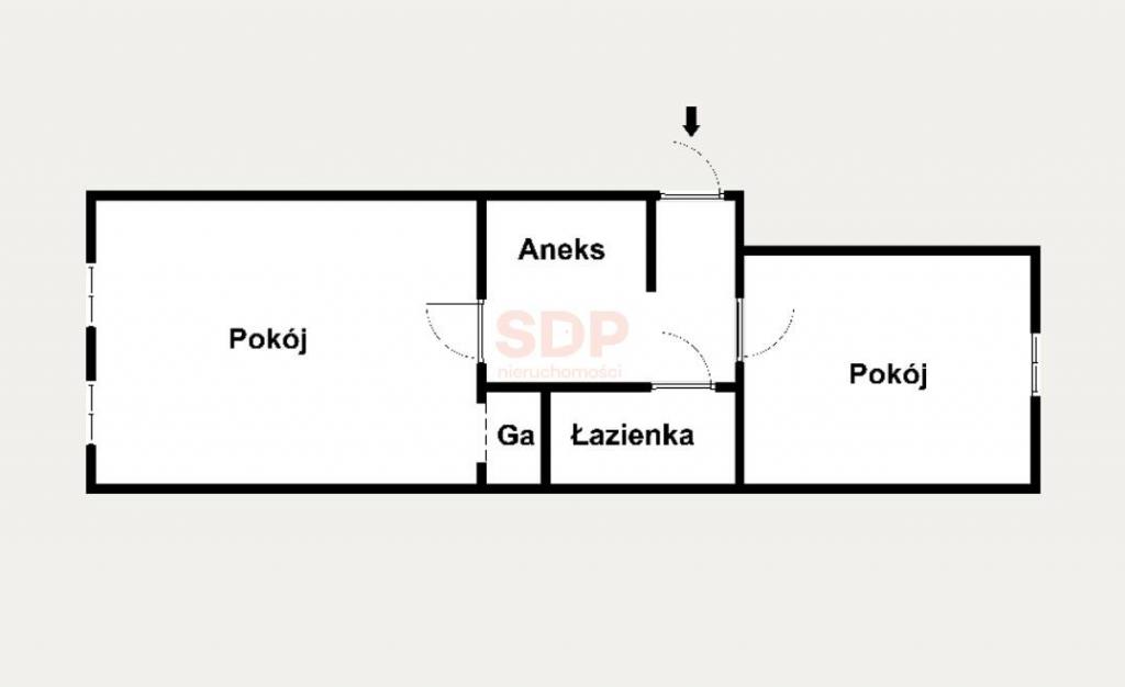 Mieszkanie 51&nbsp;m², Wrocław, Stare Miasto, Łukasińskiego Waleriana - zdjęcie 19