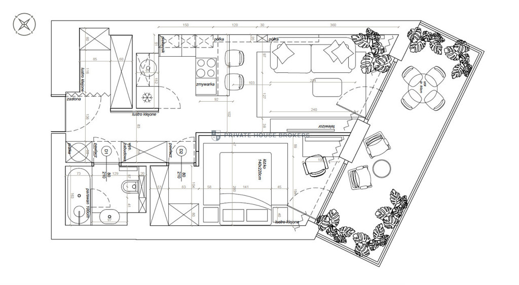 Mieszkanie 39,35&nbsp;m², Kraków, Prądnik Biały, Eljasza Walerego Radzikowskiego - zdjęcie 18