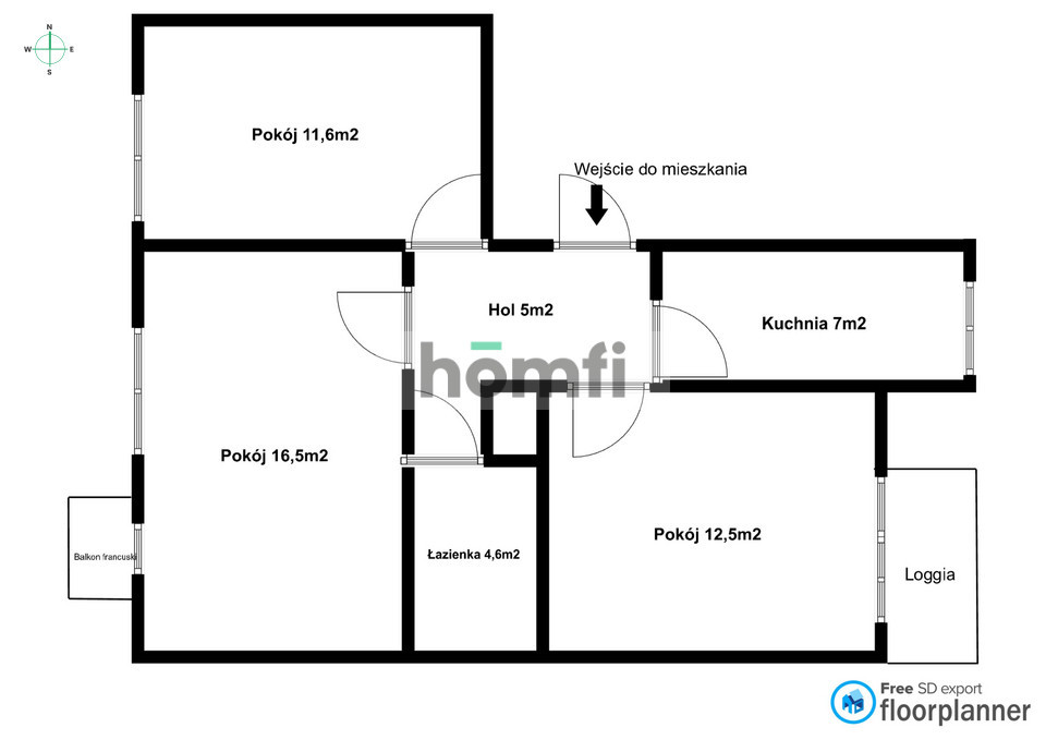 Mieszkanie 58,9 m², Kielce, Zagórska - zdjęcie 18
