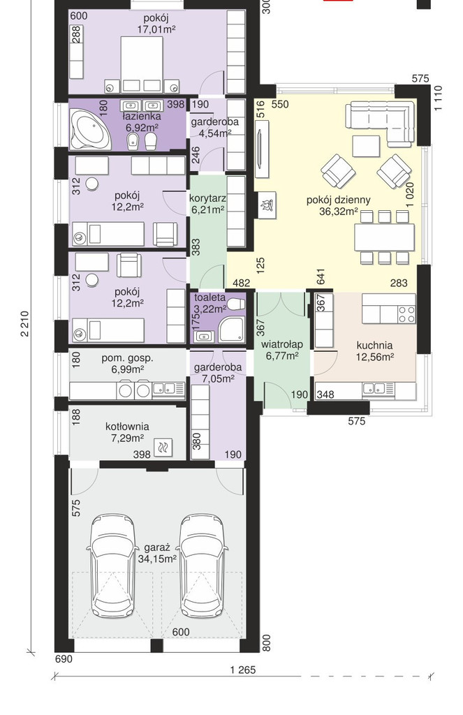 Działka budowlana 890&nbsp;m², Kraków, Nowa Huta, Zakarnie - zdjęcie 12