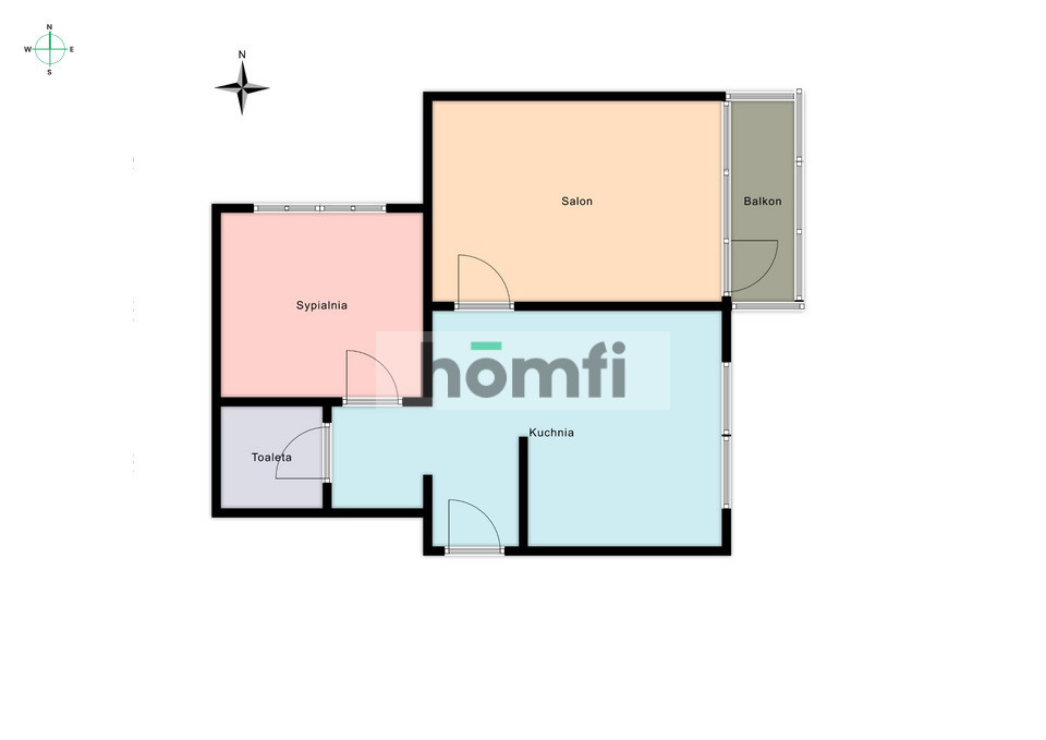 Mieszkanie 49,7 m², Warszawa, Mokotów, Neseberska - zdjęcie 10