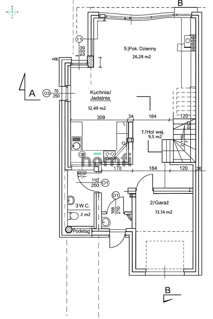 Dom 134,62&nbsp;m², Łomianki, Racławicka - zdjęcie 15