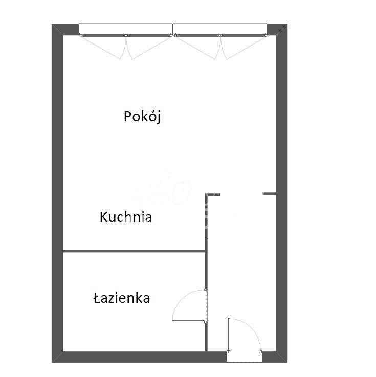 Mieszkanie 28,6&nbsp;m², Szczecin - zdjęcie 9