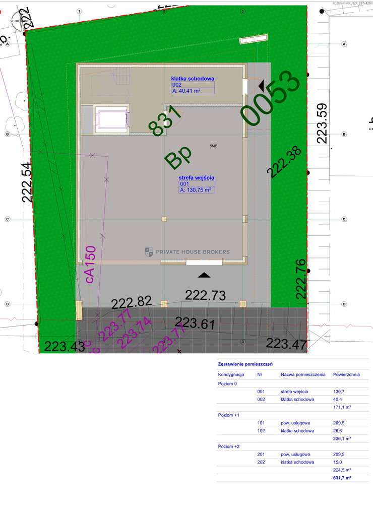 Działka inwestycyjna 751&nbsp;m², Kraków, Prokocim, Wojciecha Gersona - zdjęcie 6