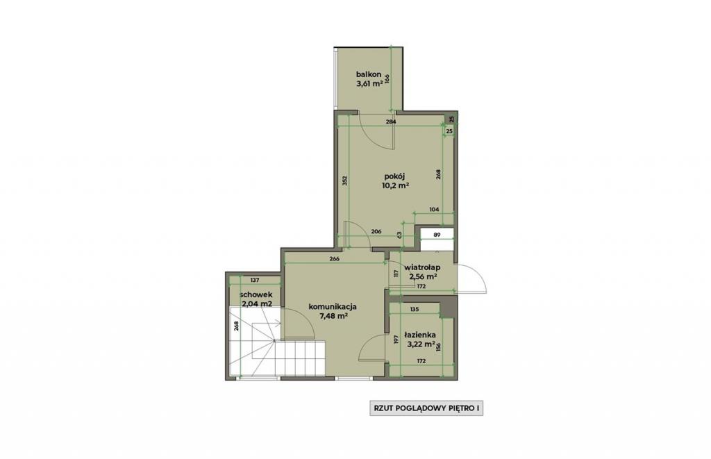 Mieszkanie 82&nbsp;m², Kraków, Józefa Becka - zdjęcie 18