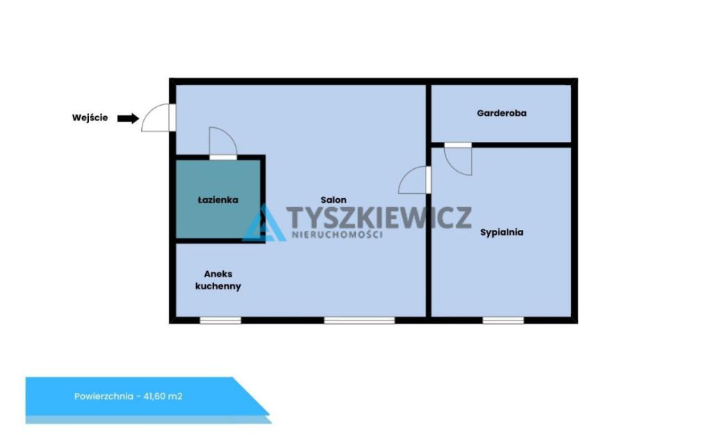 2 pokojowe mieszkanie w rewelacyjnej lokalizacji - zdjęcie 11
