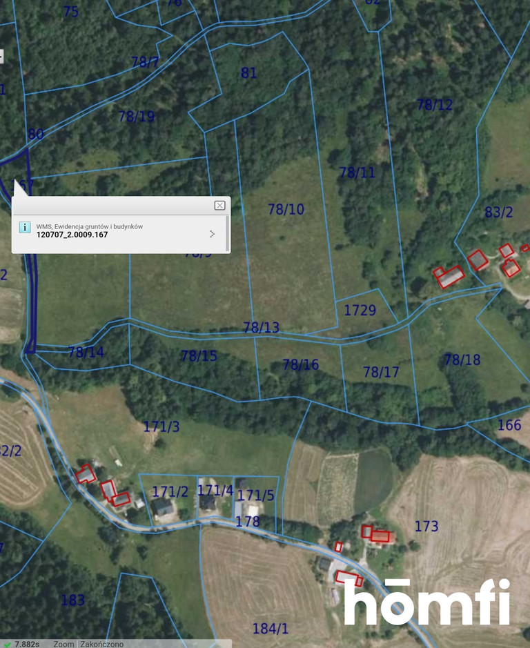 Działka budowlana 6349 m², Męcina - zdjęcie 7