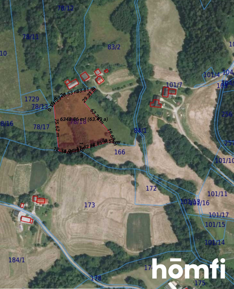 Działka budowlana 6349 m², Męcina - zdjęcie 2