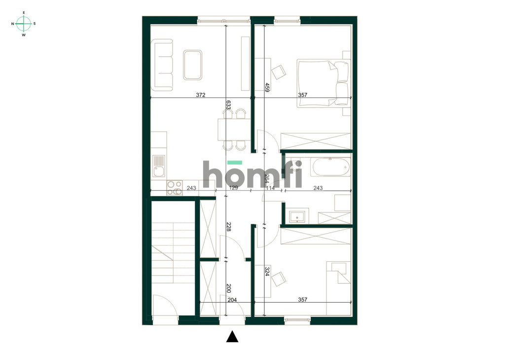 Mieszkanie 69,06 m², Kraków, Podgórze, Leona Petrażyckiego - zdjęcie 8