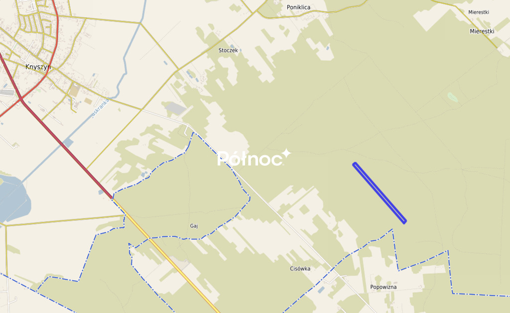 Działka rolna 4,29 ha, Poniklica - zdjęcie 5