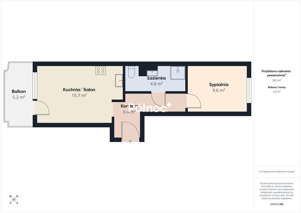 Mieszkanie 36,1&nbsp;m², Białystok - zdjęcie 13