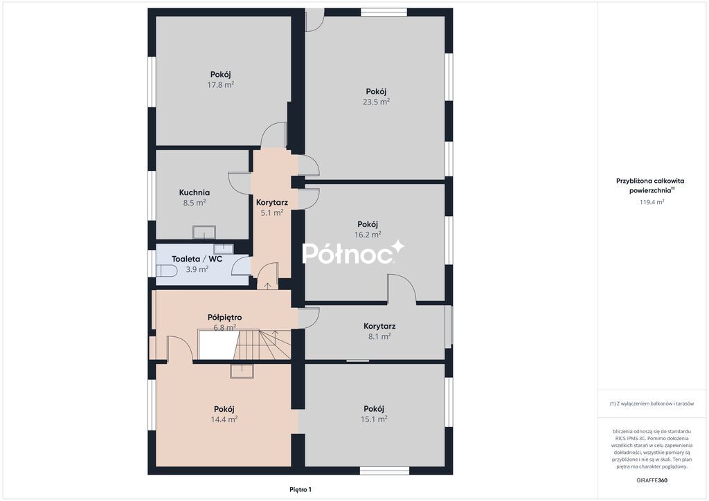 Dom 243&nbsp;m², Mońki, PCK - zdjęcie 5