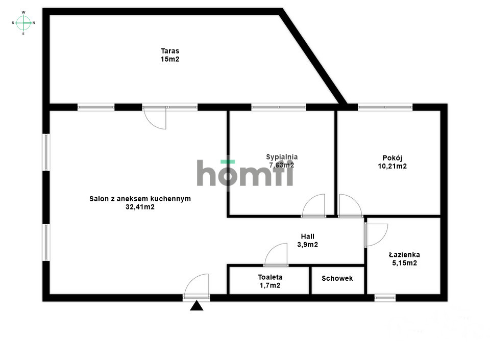 Mieszkanie 64 m², Rzeszów, Krajobrazowa - zdjęcie 14