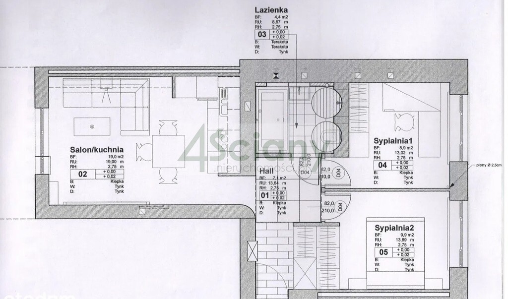 Mieszkanie 50&nbsp;m², Warszawa, Praga-Południe, Angorska - zdjęcie 10