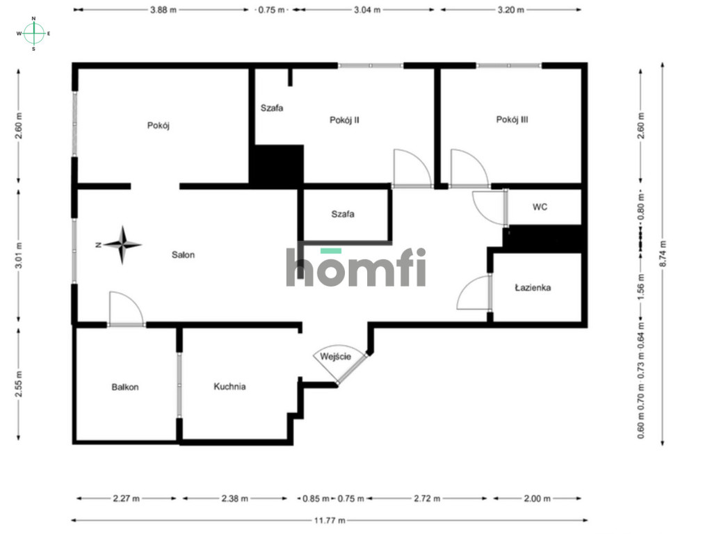Mieszkanie 73,03 m², Sosnowiec, Środula, Aleksandra Wieczorka - zdjęcie 16