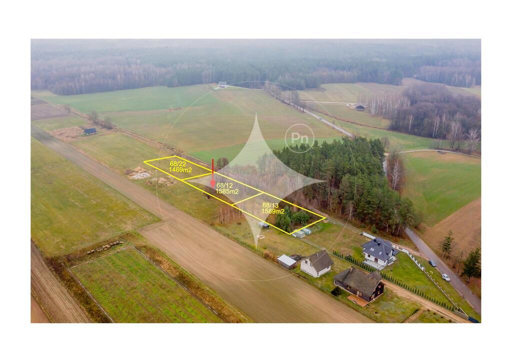 Działka rolna 1585 m², Rumejki - zdjęcie 2