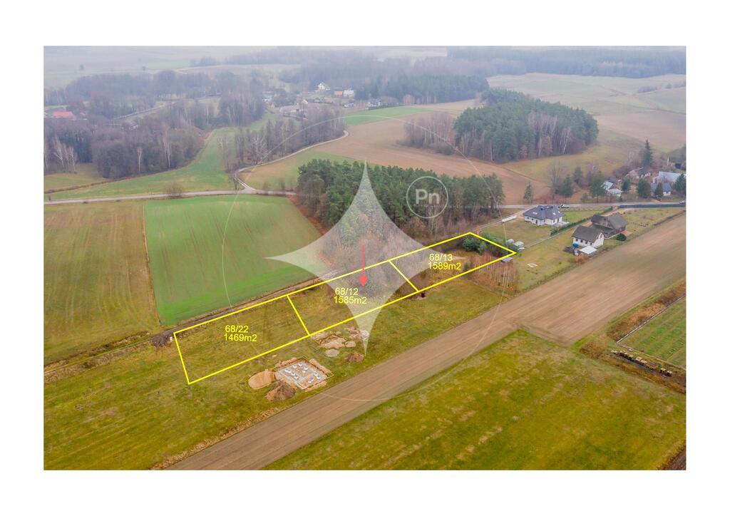 Działka rolna 1585 m², Rumejki - zdjęcie 1