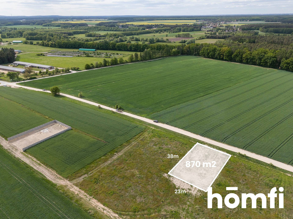 Działka budowlana 869 m², Konarskie, Do Wiatraka - zdjęcie 1