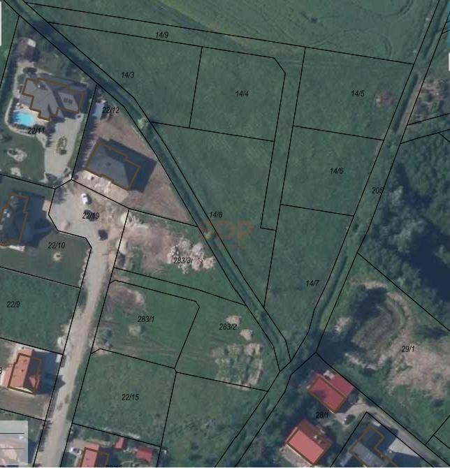 Działka budowlana 1100 m², Długołęka, Śliwice - zdjęcie 2