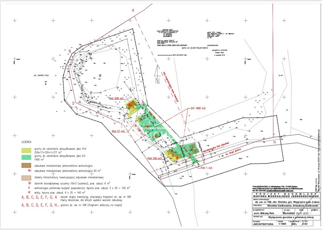 Działka budowlana 3298&nbsp;m², Sielsko - zdjęcie 10