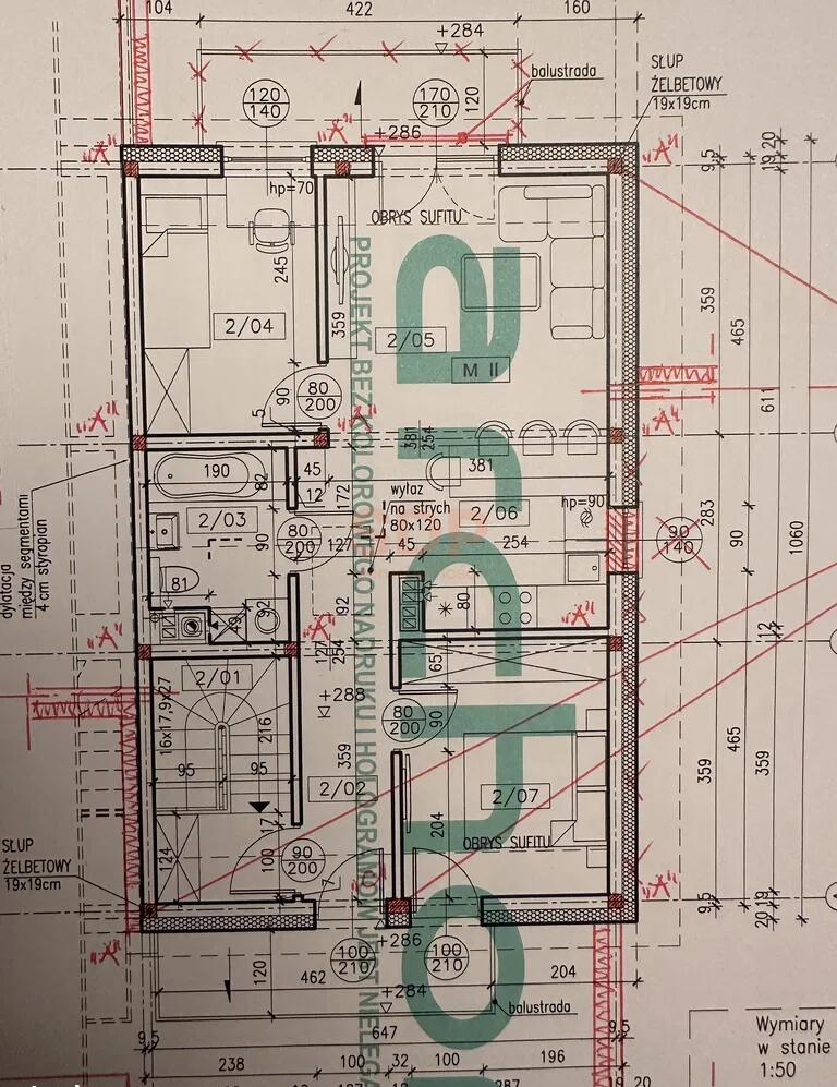 Mieszkanie 55&nbsp;m², Mysłowice, 3 Maja - zdjęcie 14