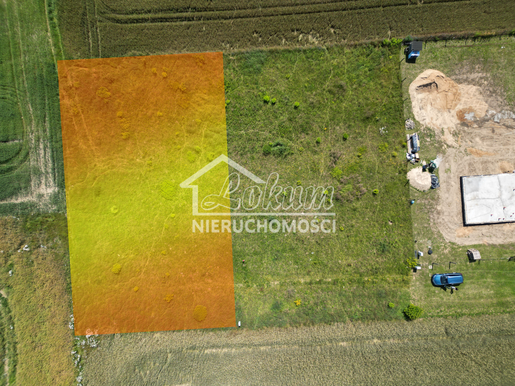 Działka budowlana 1146&nbsp;m², Grzędzice - zdjęcie 2