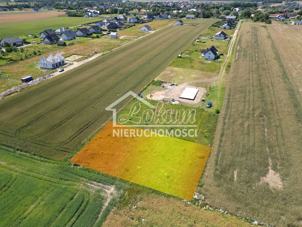 Działka budowlana 1146&nbsp;m², Grzędzice - zdjęcie 1